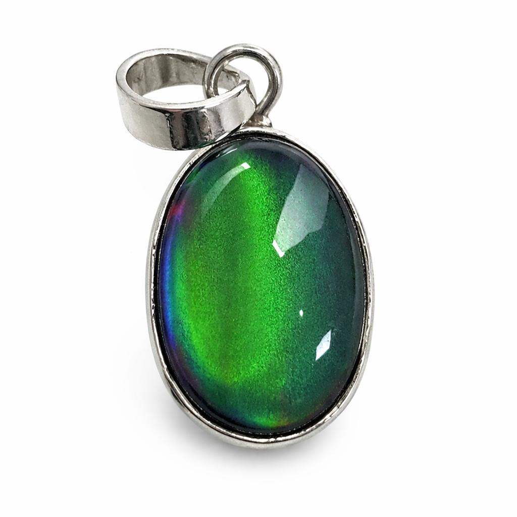 Natural Opal Pendant 21 ct Oval Gems 925 Sterling Silver October Birthstone for Gem Collections