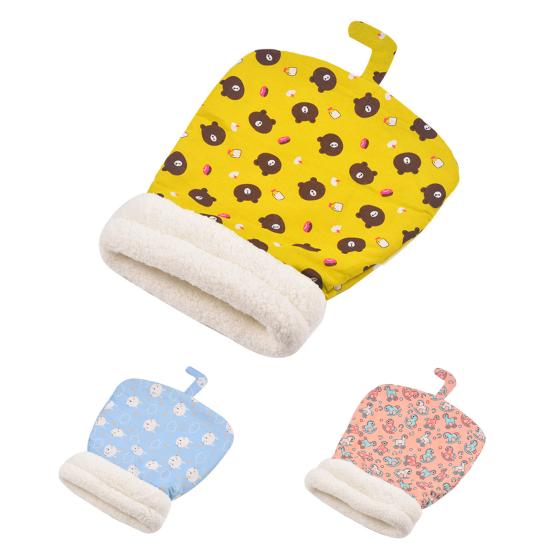 Pet Sleeping Bag Comfortable Cartoon Plush Pet House Bed Nest Pet Supplies