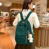 Schoolbag New School Bag Day Ins Harajuku Corduroy College Student Class Backpack Mori Simple Literary Fan Backpack