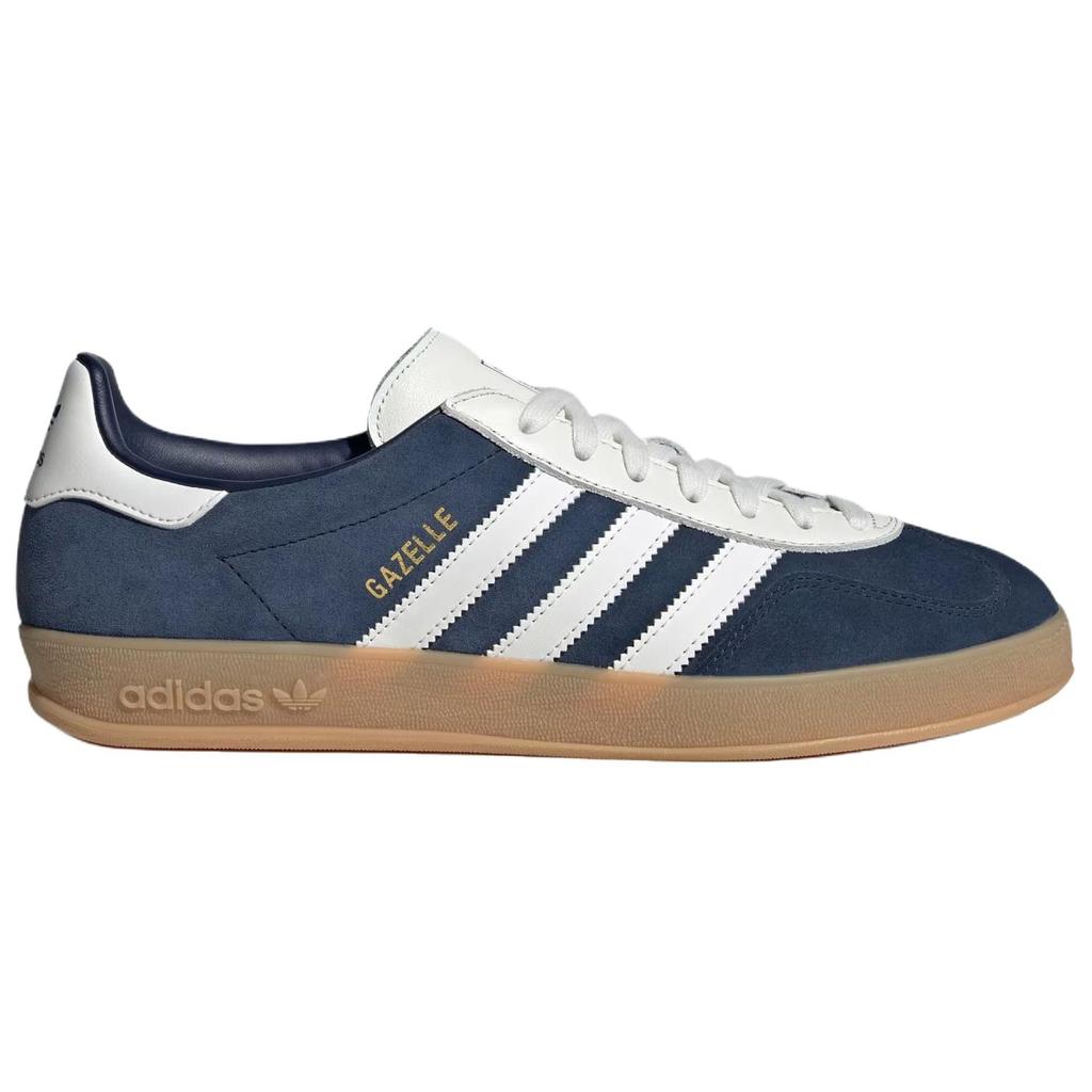 adidas Gazelle Indoor Night Indigo Core White Gum Unisex Sneakers Blue IH9650