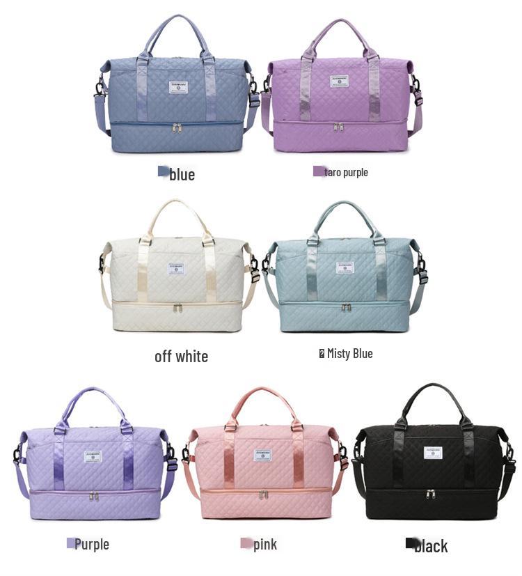 Large Capacity Travel Bag for Business, Maternity, and Fitness – Mother-Child Carry-On Luggage with Yoga Storage