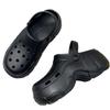 Baotou Hole Shoes Women's Summer Slippers Home Slippers Soft Sole Light Non-slip Bathroom Bath Can Wear Slippers Men