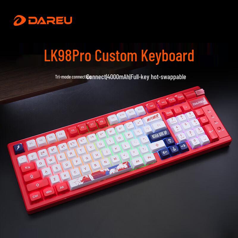 

DAREU LK98Pro Tri-Mode Gasket Hot-Swappable RGB Mechanical Keyboard
