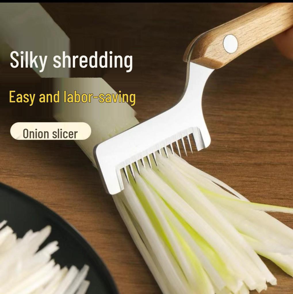 Ultrafeiner Zwiebel- und Frühlingszwiebel-Schneider Küchenwerkzeug