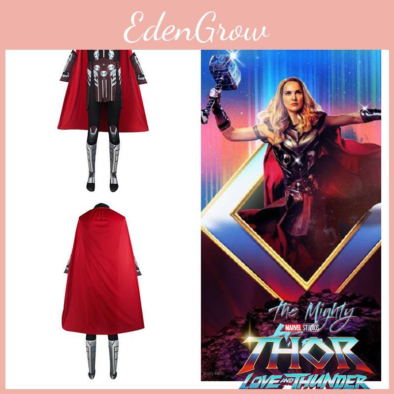 Falei Costume di Halloween Thor 4 Tuta Cosplay Per Bambini e Adulti Body Aderente