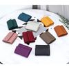Genuine Leather Mini Short Small Wallet Women's Rfid Anti-demagnetization Multi-function Coin Bag Cowhide