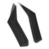 1 Pair Rear Window Side Spoiler Wing Splitter Canard Trim Car Accessories Replacement for MK8 VIII R GTD 2020+ Carbon