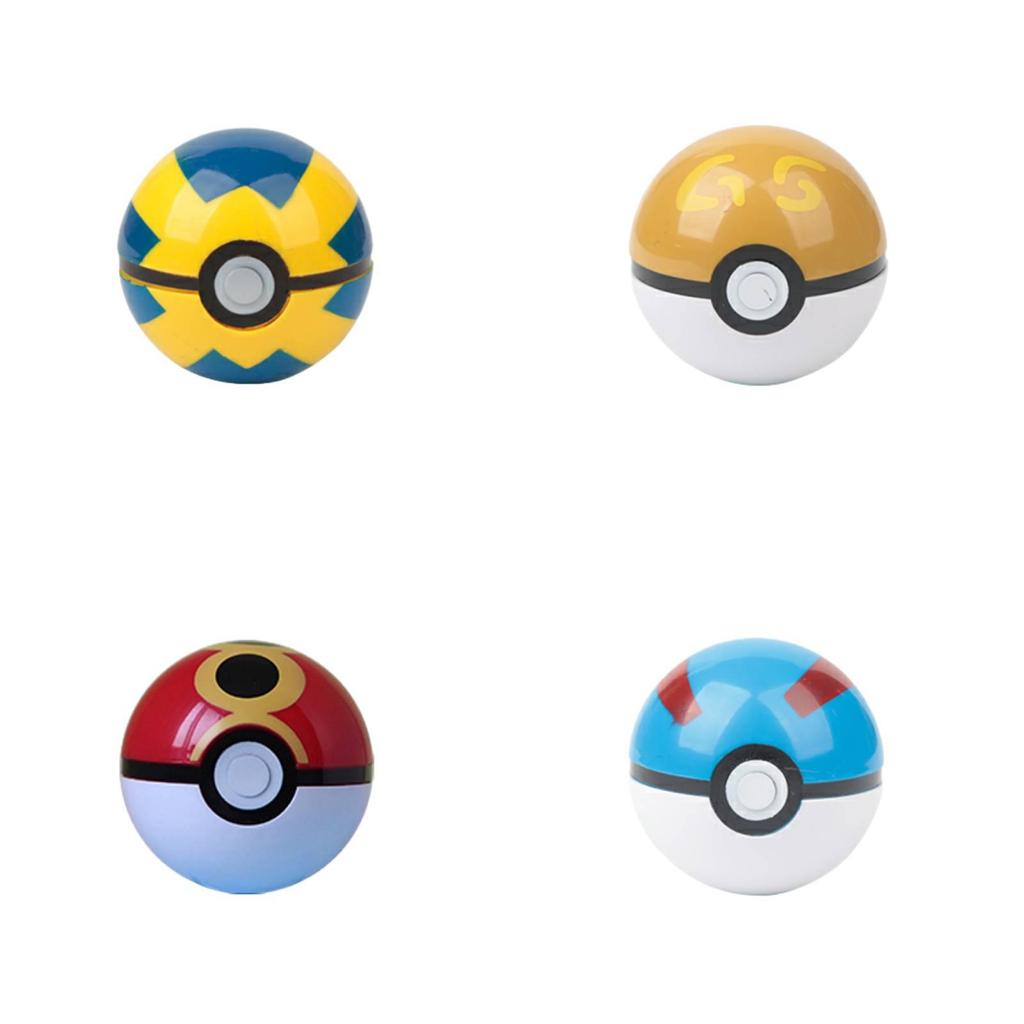 7cm Pocket Monster Master Ball Toy Cute Abs Material Mini Figure For Kids