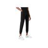 Emporio Armani EA7 FW22 Logo Tape Mid-Rise Cuffed Knit Joggers Women bottoms Black 6LTP68-TJJMZ-1200