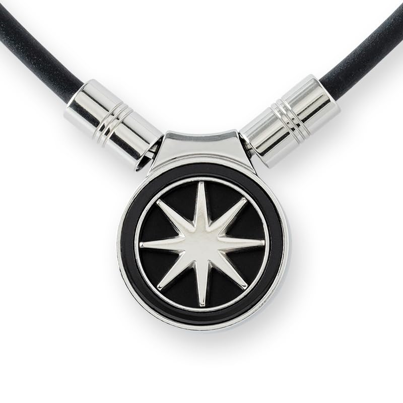 [BANDEL] Bandel Healthcare Necklace Earth mini 2.0 (Black x Silver, 52cm)