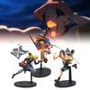 High Quality Pvc Anime Figure Set Featuring Luffy Ace And Sabo Collectible Models
