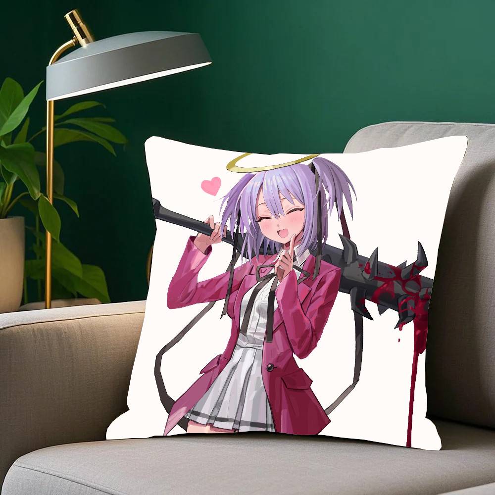 Bludgeoning Angel Dokuro-chan Anime Pillow Case Home Decor Throw For Sofa Bed Car Room Decor Gift Idea