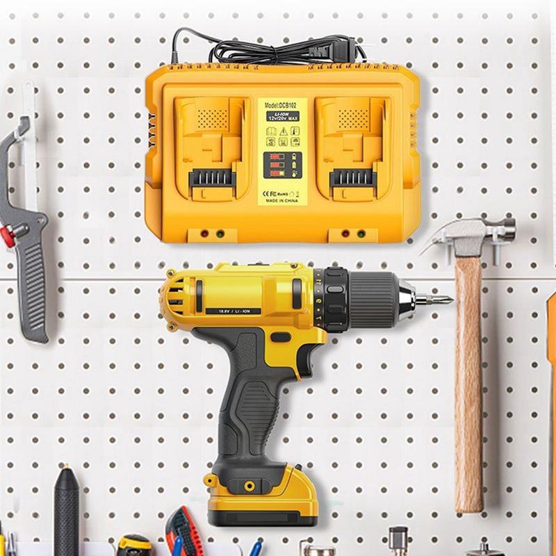A96I-DCB102 Batterieladegerät Ersatz für Dewalt 12V/20V Max Schnellladegerät US-Stecker