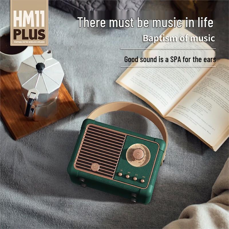 Bach John HM11 Plus 2nd Gen Retro Bluetooth Speaker (CN Version)