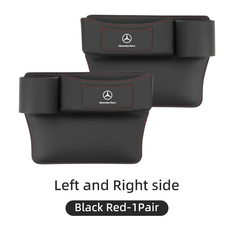 FIQ4 2025 Hot Car Seat Gap Storage Box Car Crevice Storage Box Seat Organizer For Mercedes Benz AMG A C E Class C180 C200 C260 C300 W