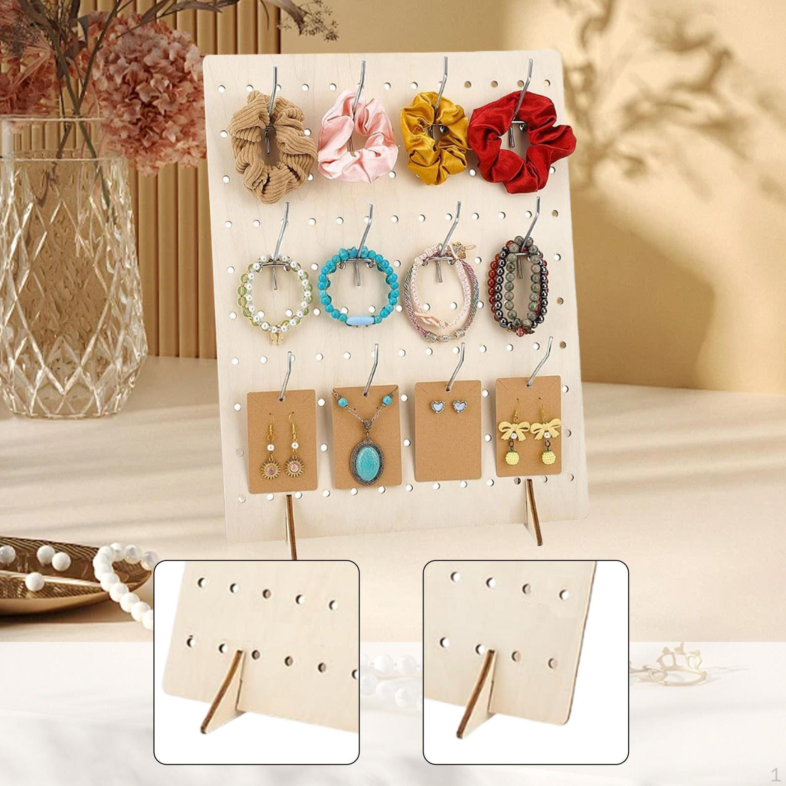 

Earring Holder Tree Hanger,Wood,Earrings Display Stand,Jewelry Storage Rack for L