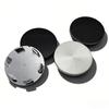 4pcs No Logo Black/Silver Emblem Car Wheel Center Caps 51MM 46MM Wheels Hub Cap Rim Hubcaps Dust Cover Replace Car Accessories