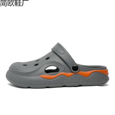 Lochschuhe Herren Sommerkleidung Taschenkopf Hausschuhe Fahren Strandsandalen