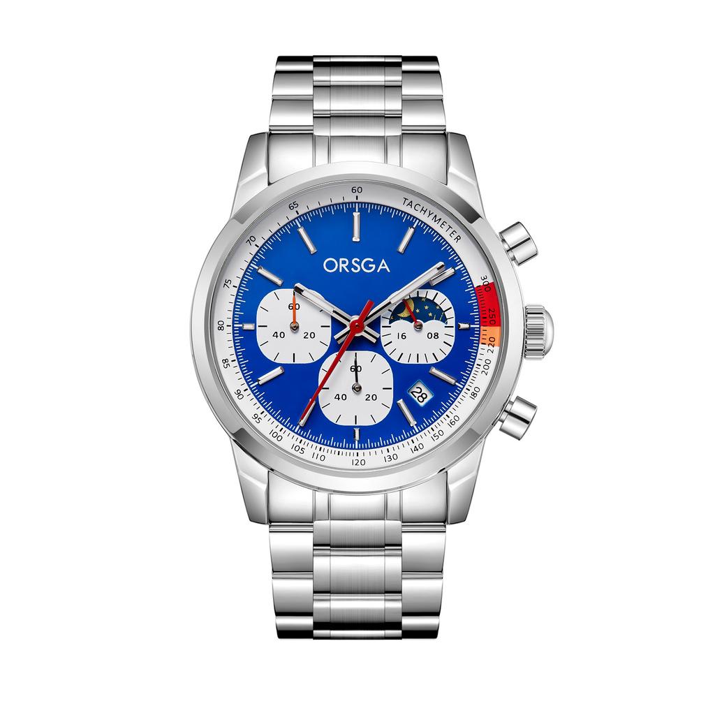 2025 New Mens Watches Luxury Quartz Chronograph Wrist Watch For Man Sapphire Mirror Waterproof Men Gift Clock Luminous