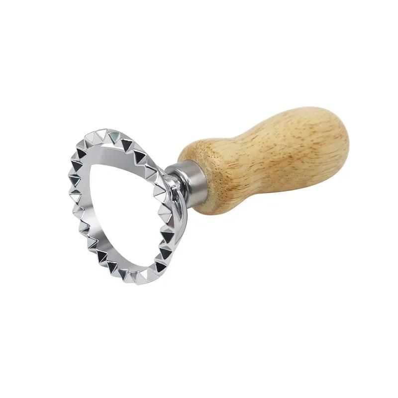 Pastry Press Mold Ravioli Cutter Dumpling Lace Embossing Device Ravioli Maker Mold Cookie Mold Kitchen Baking Tool for Household