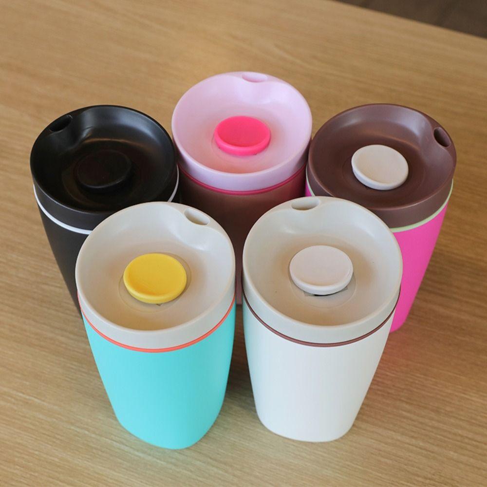 Portable Vacuum Insulated Cup Stainless Steel Sports Kettle Drinkware Thermos Bottle  Student