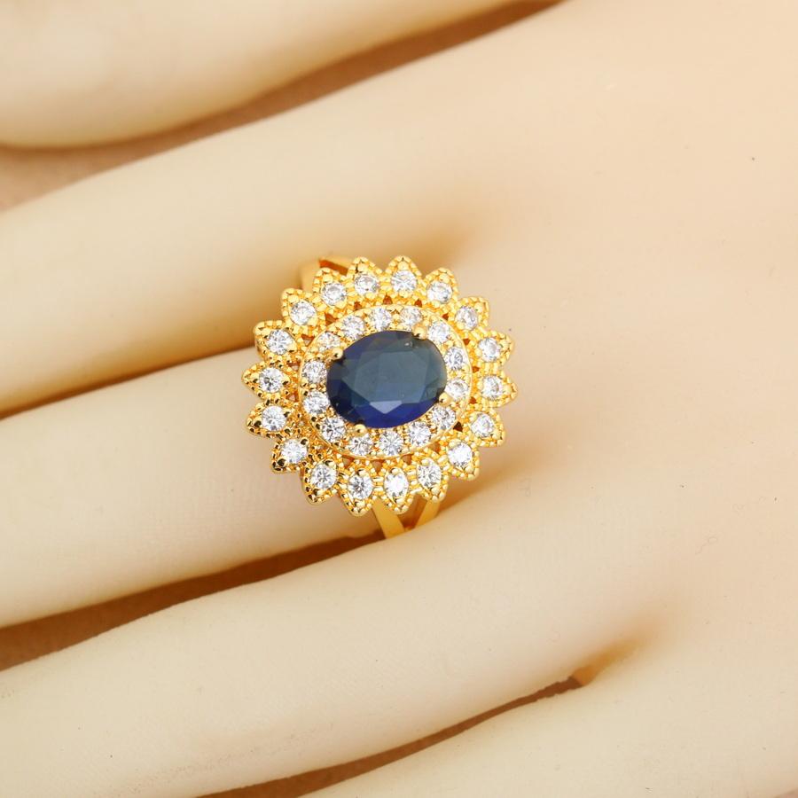 Vergoldete Brautschmuck-Sets Ehering Modeschmuck Ohrringe Anhänger Kette Halskette Für Frauen Weihnachtsgeschenk