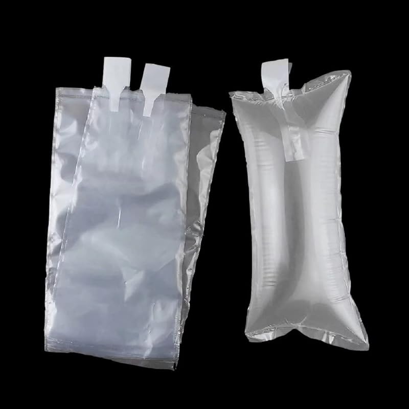 100 Pack,Free Hand Pump AIR PAKPRO 3.9x5.9inch Clear Plastic Inflatable Air Packaging Bags Air Pillows Air Cushions Buffer Bags Void Fill Cushioning
