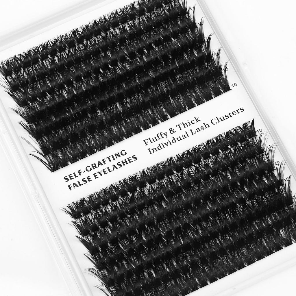 3D Messy Hot Melt Hair 80D Single Cluster False Eyelashes Planting False Eyelashes Diy Self-Grafting Eyelashes