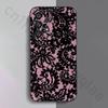 Vintage Lace Phone Case For Samsung S9,S10,S20,S10,S21,S25,S24,S23,Ultra,FE,Plus,Lite,Soft Silicone Black Cover
