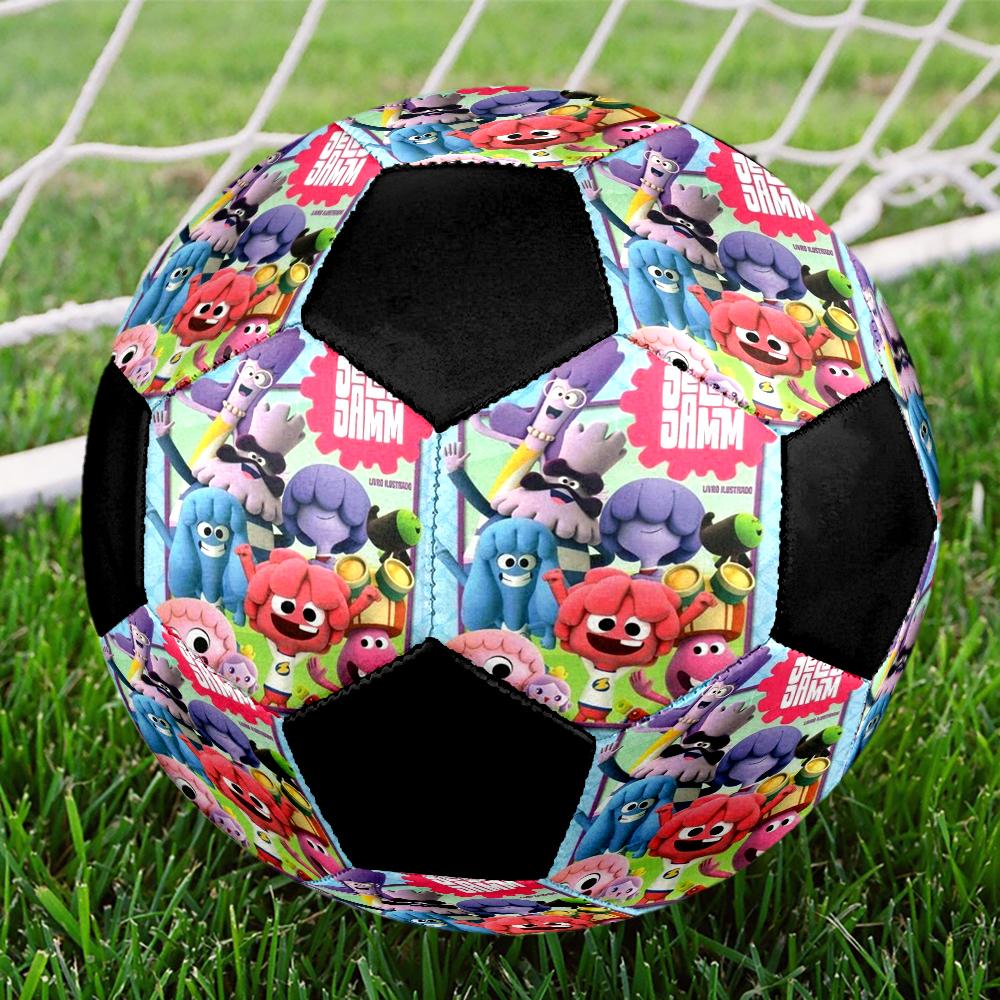 Jelly Jamm Theme Size 5 Soccer Ball, Suitable for Both Indoor and Outdoor Matches, a Gift Suitable for Everyone.