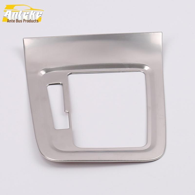 

Совместимый комплект рычага переключения передач Ruicheng CC и декоративной рамки консоли с кольцом подстаканника из нержавеющей стали