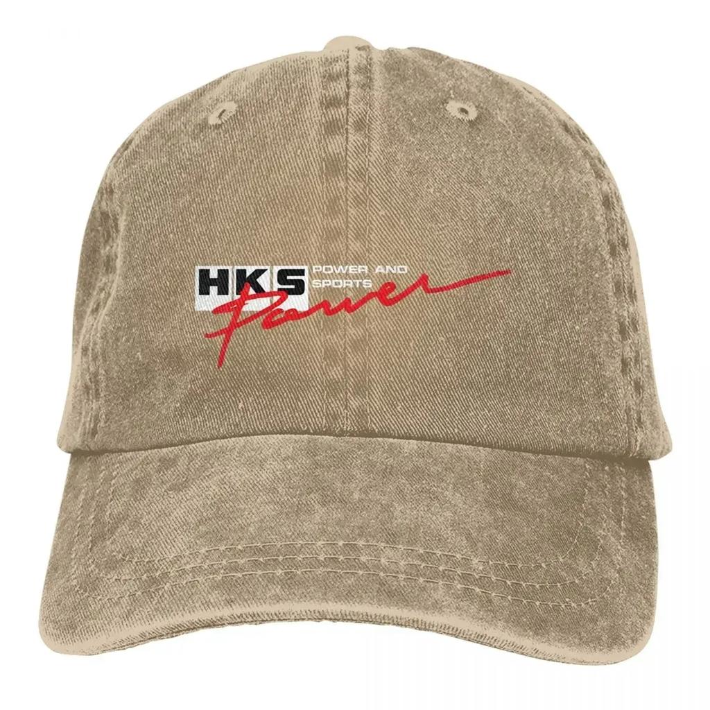 HKS POWER Baseball Cap Unisex Hats WoUnisex Visor Protection Snapback HKS Caps