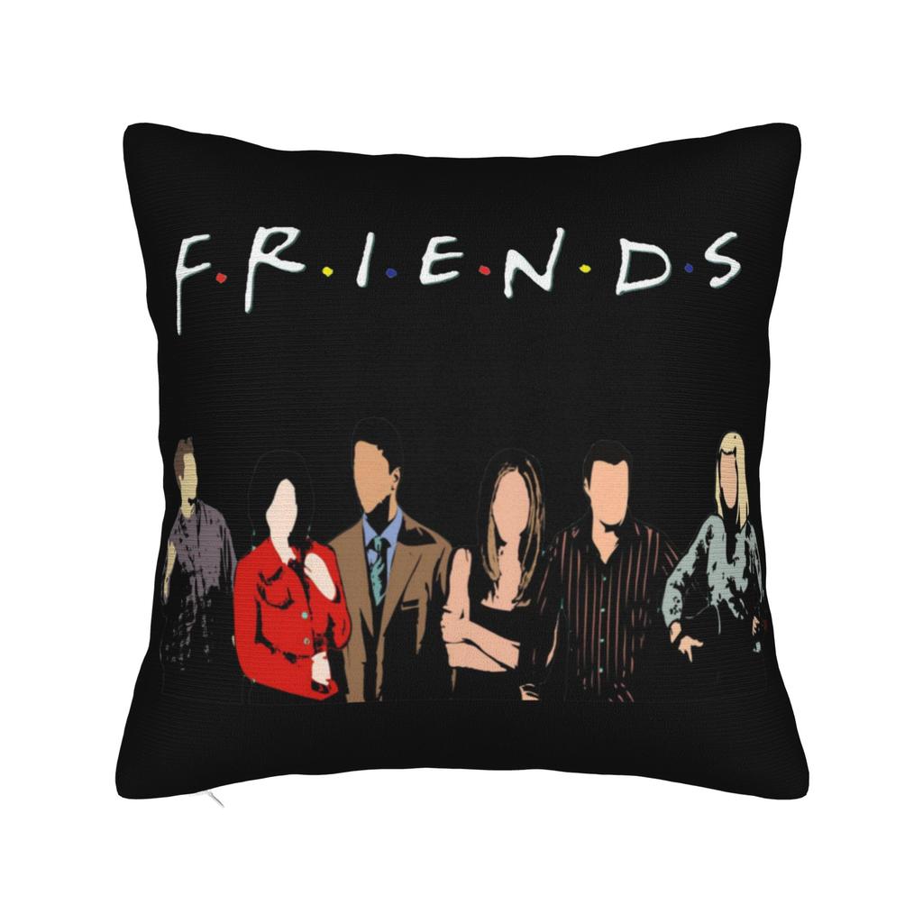 Friends Tv Show Pillowcase Soft Fabric Cushion Cover Decoration Throw Pillow Case Cover Seat Dropshipping 40*40Cm