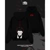 Jujutsu Kaisen Grafik-Hoodies Herren Damen Fleece Warme Sweatshirts Japanischer Anime Print Streetwear Y2k Übergroßer Pullover Trainingsanzug Damen Herren Kleidung