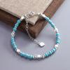 Original Polyhedral Beaded Bracelet Handmade Gift for Yourself Bring Good Mood Bracelet