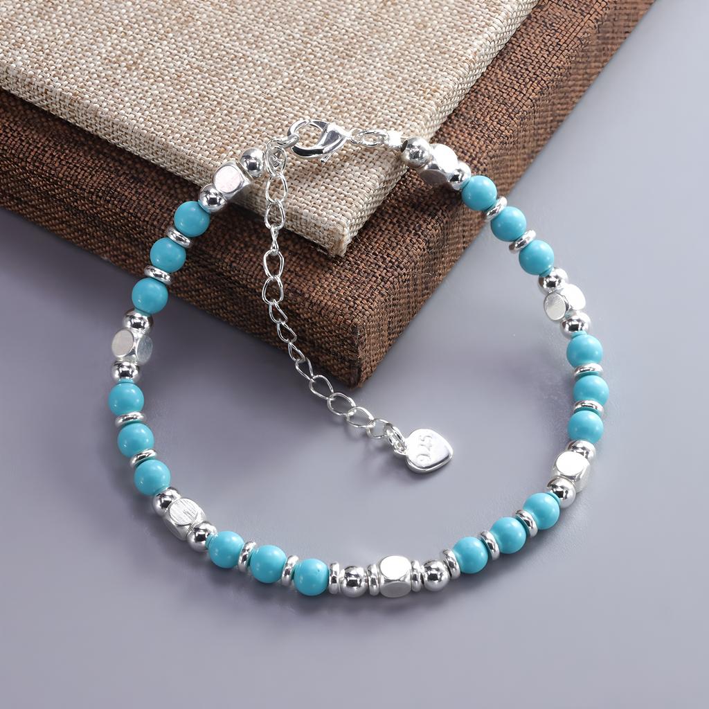 Original Polyhedral Beaded Bracelet Handmade Gift for Yourself Bring Good Mood Bracelet