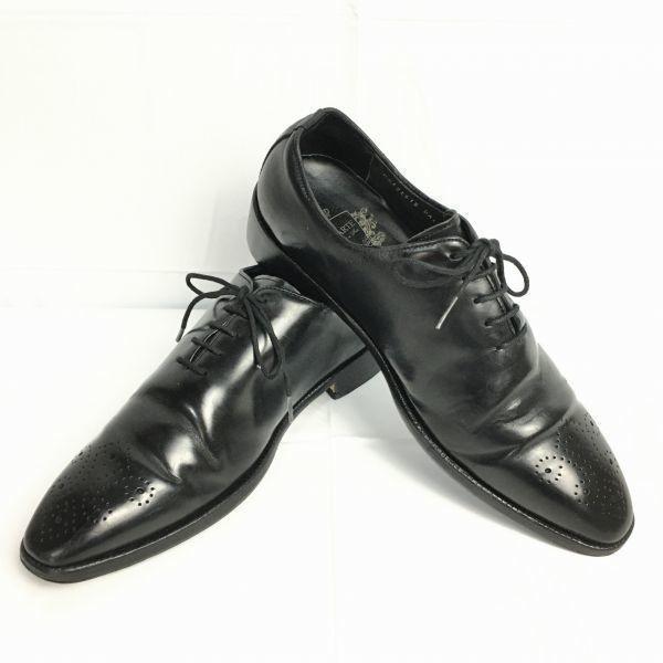 

SUARTE Handcrafted Hallcut Vintage Business Shoes Black Size 7.5 Men’s(USED)