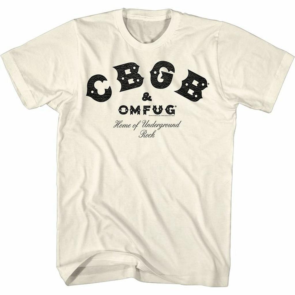 CBGB CBGB Black Natural Adult T-Shirt
