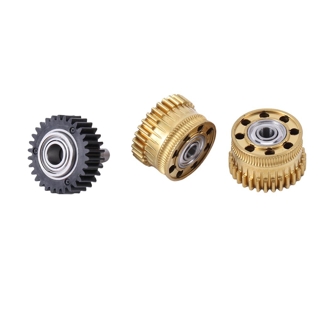 Extruder Gear Kit Replacement for Creality K2 Plus 3D Printer All Metal Extruder Gear with DLC Coating