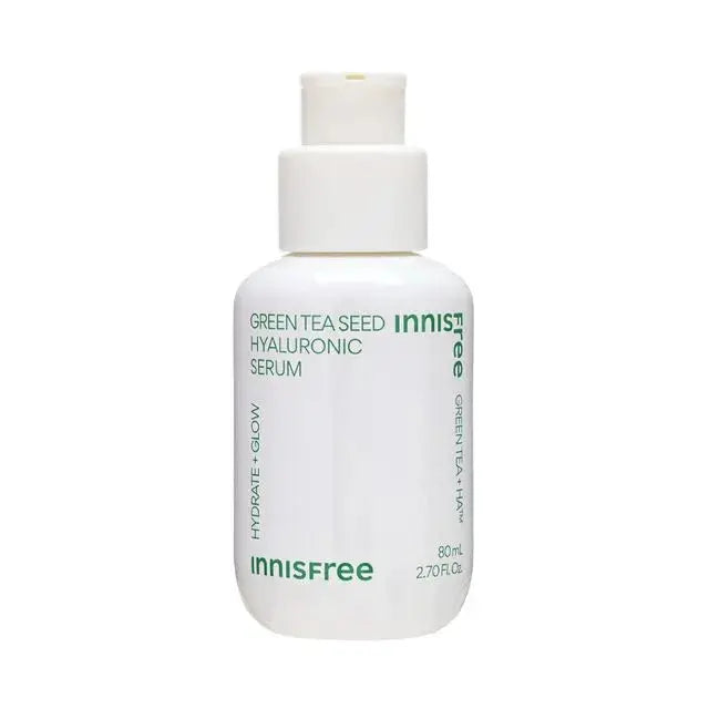 Innisfree (ttS5) Serum hialuronowe z nasionami zielonej herbaty 80ml