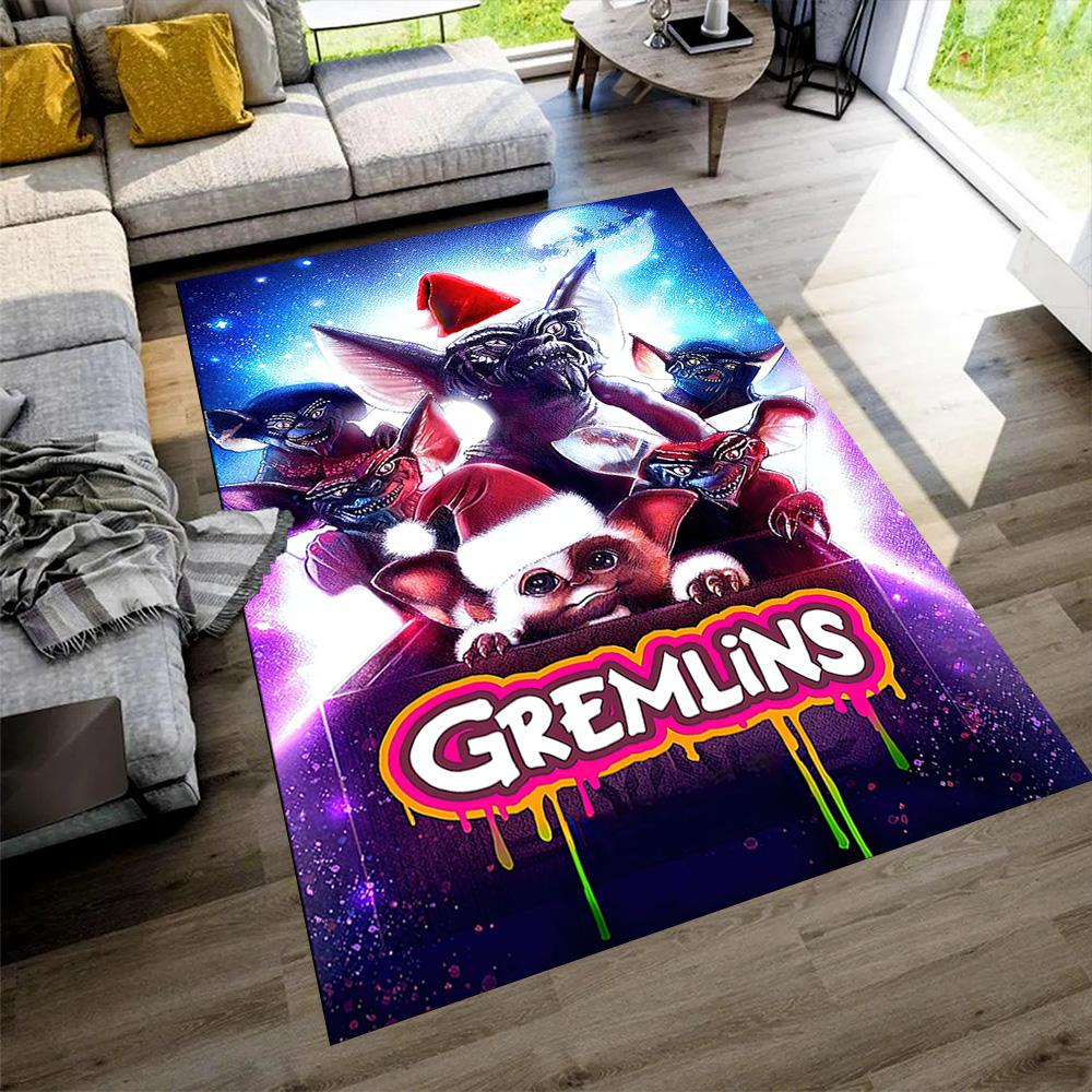 Gremlins Midnight Mayhem Area Rug Design for Outdoor Game Room Hallway Decorate room Anti-slip Rug Decorate Offices