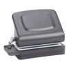 6 Hole Punch 5.5mm Hole Diameter 6mm Feed Depth Loose Leaf Paper Puncher for   B5   Notebook Journal Gray