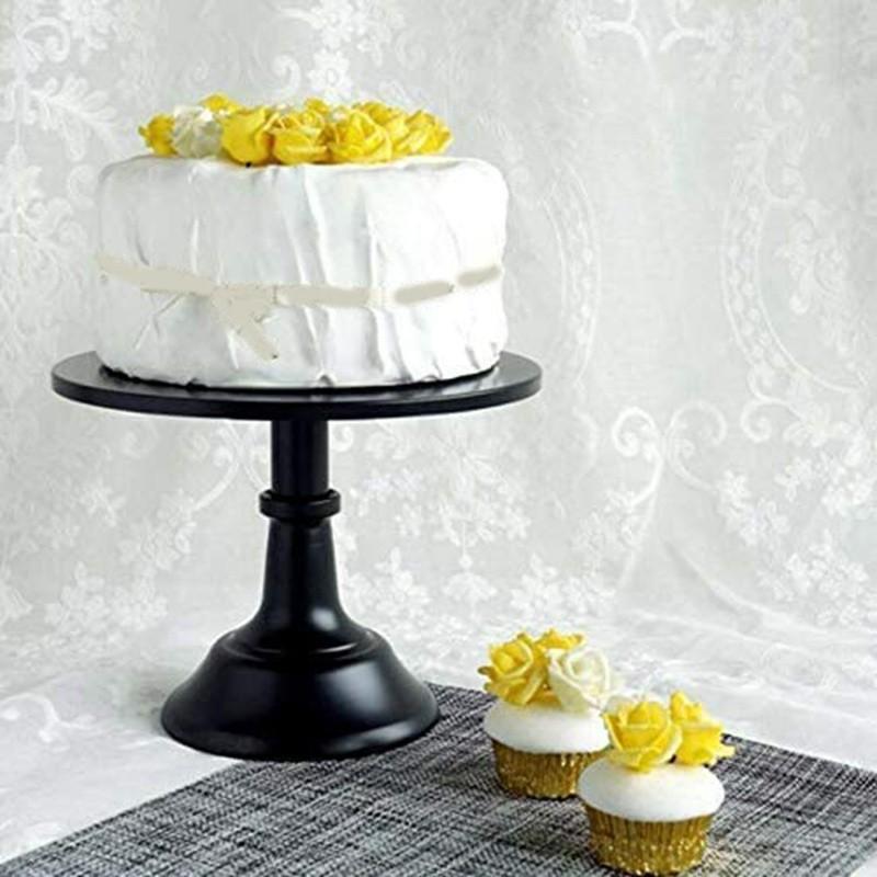 20/25/30CM Birthday Wedding Metal Iron Cake Stand Round Seat Nordic Dessert Table Decoration Display Stand Cake Tray