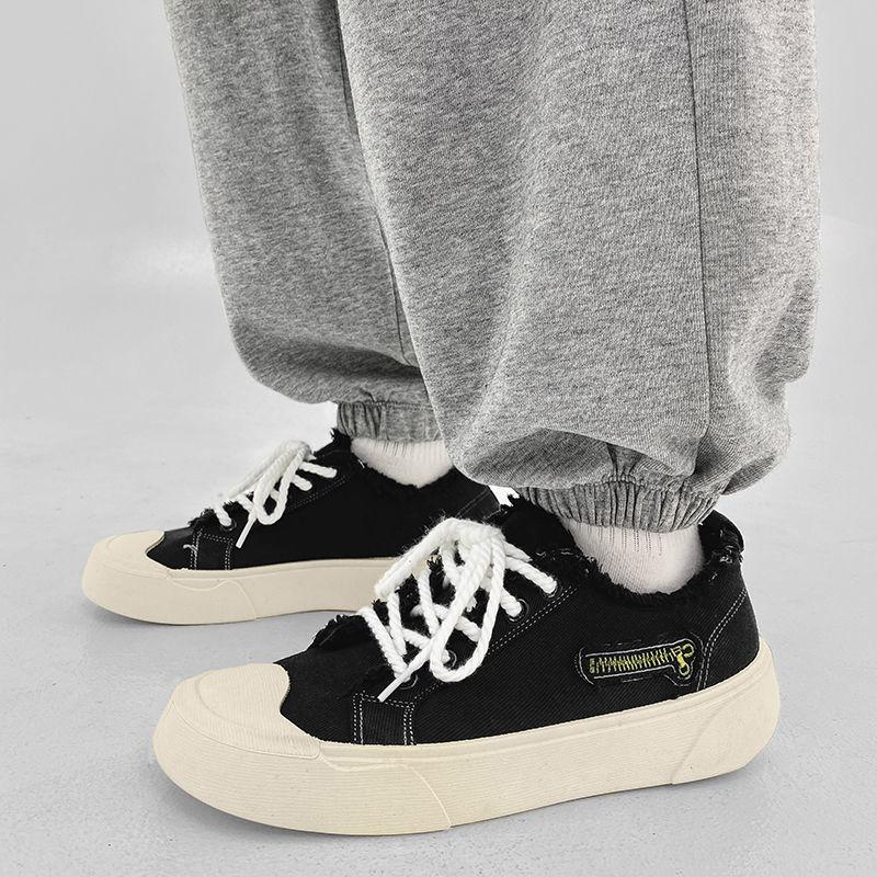 Nové plátěné pánské boty letní prodyšná korejská verze univerzální pánské sportovní ležérní tenisky látkové boty