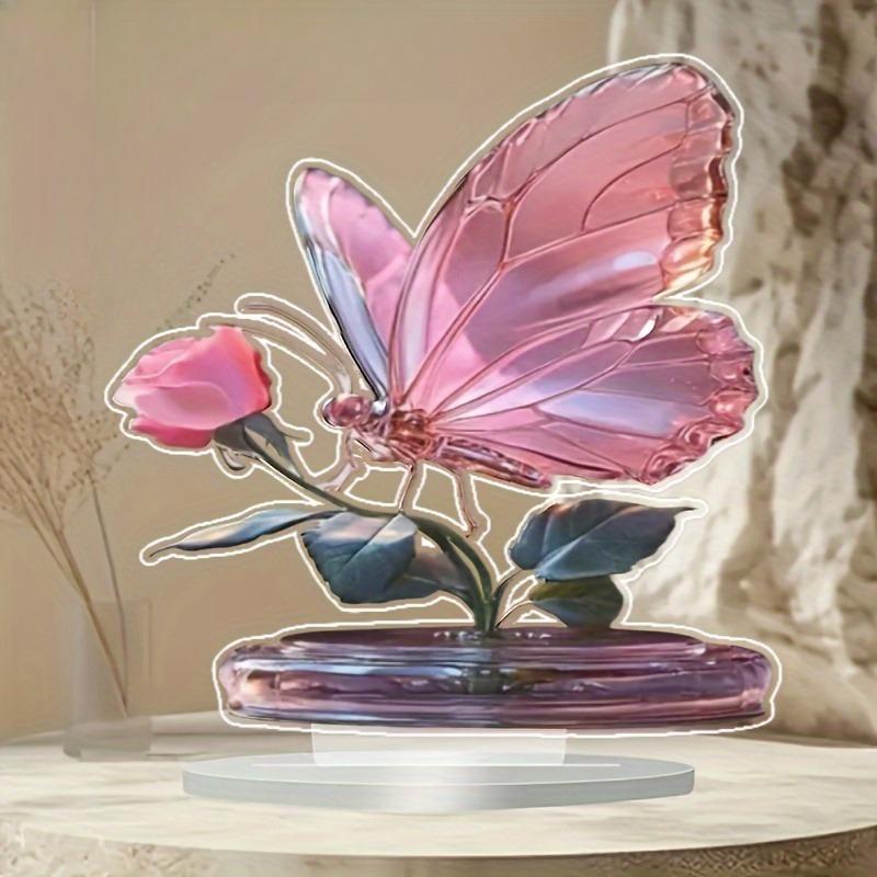 Butterfly, Table Decoration, Bohemian Style Acrylic Decoration, Suitable for Family and Office Use, Perfect Holiday Gift, Nurseries, Home Desk Living