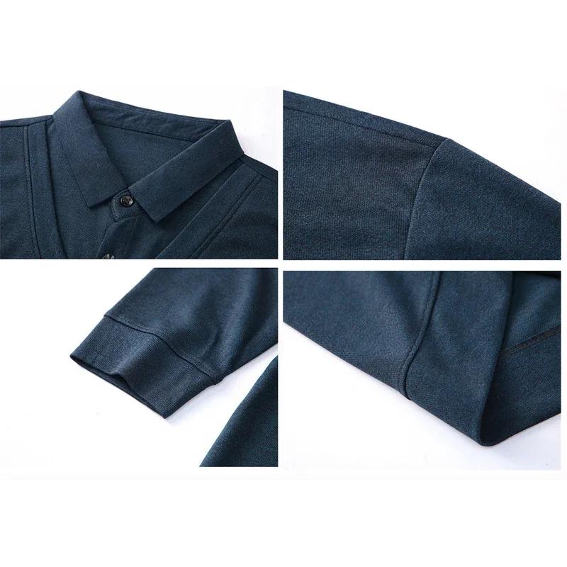 Browon Brand Graphic T Shirts Men 2025 Autumn New Long Sleeve Fake Two-Piece T-Shirt Male Fashion Casual Plaid Men T Shirt Tops