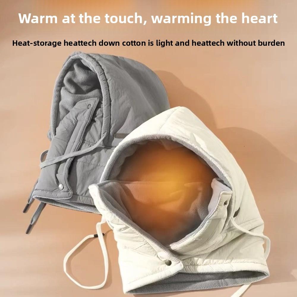 Windproof Warm Scarf Face Mask Cold Resistant Lei Feng Hat 3-in-1 Winter Cycling Hat Outdoor