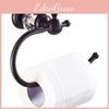 Sophisticated Water Crystal Tissue Holder With Wall Mount Design For Toilet Room