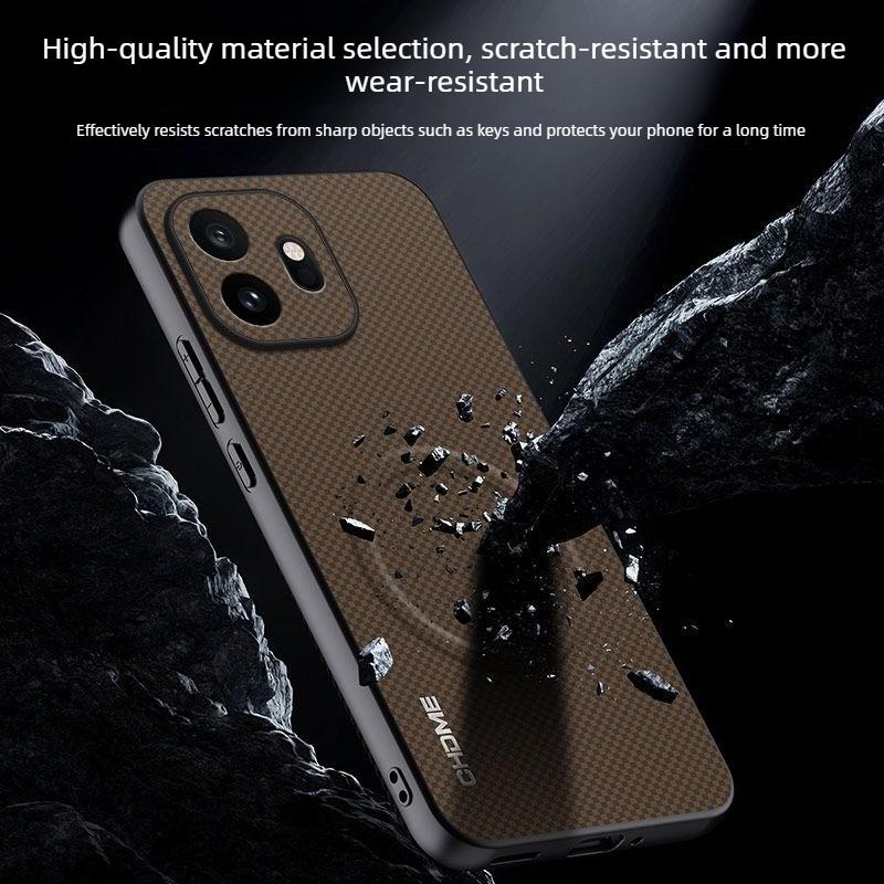 Premium Business Mark Texture Skin-friendly Touch Case For OnePlus 15T 15/13 T/R For MagSafe Charge Silicone Bumper Back Cover