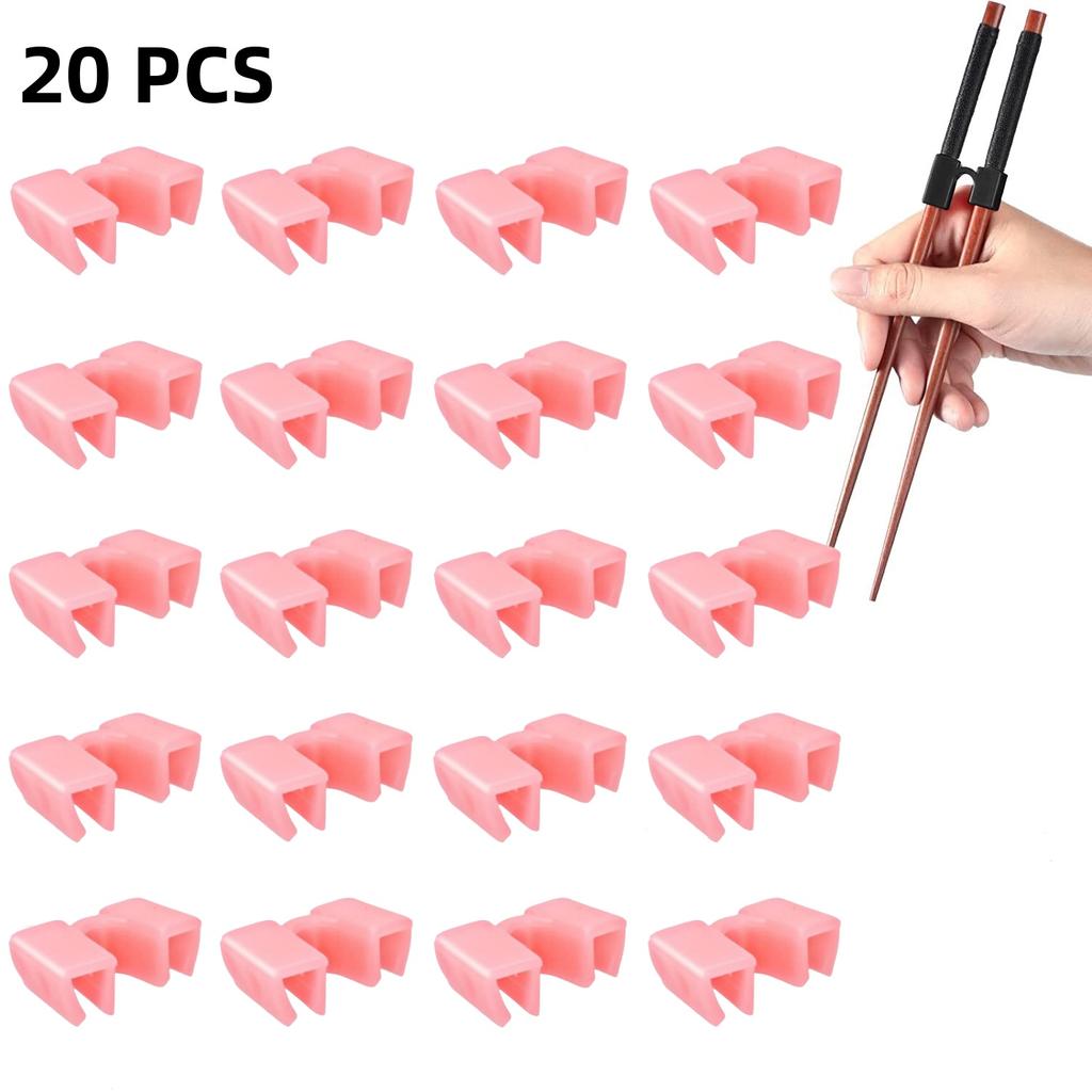 10/20PCS Reusable Chopstick Helpers Training Chinese Chopsticks Trainer Holder for Adouts Beginner Trainers or Learner